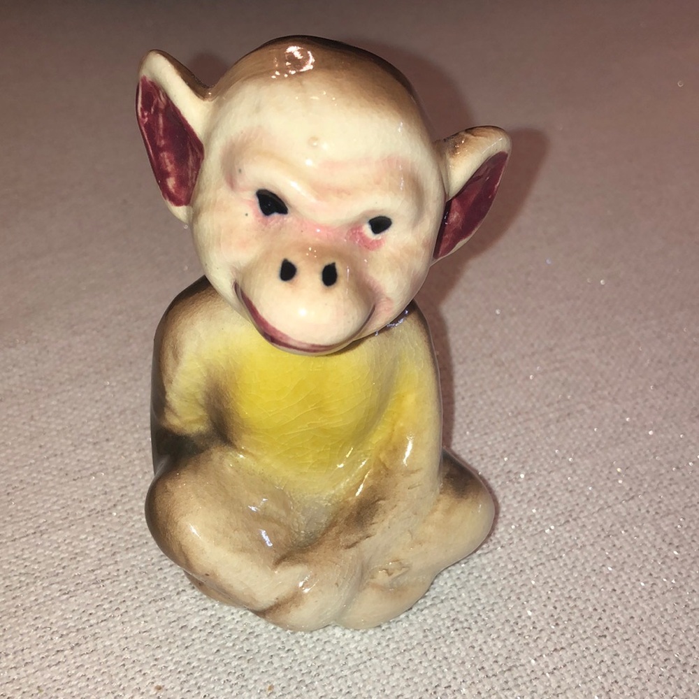 Vintage Ceramic Monkey